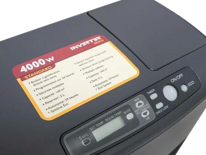 Гасовий обігрівач Inverter 6026 CE - 4 кВт JH-INV-6026 фото